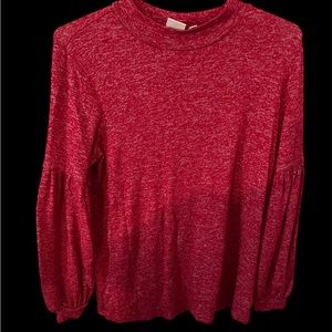 Rafaella Red top so nice with beautiful sleeves